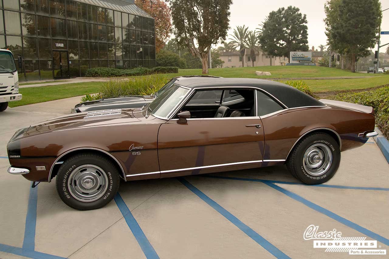 68_Camaro_SS_Brown_Side_View