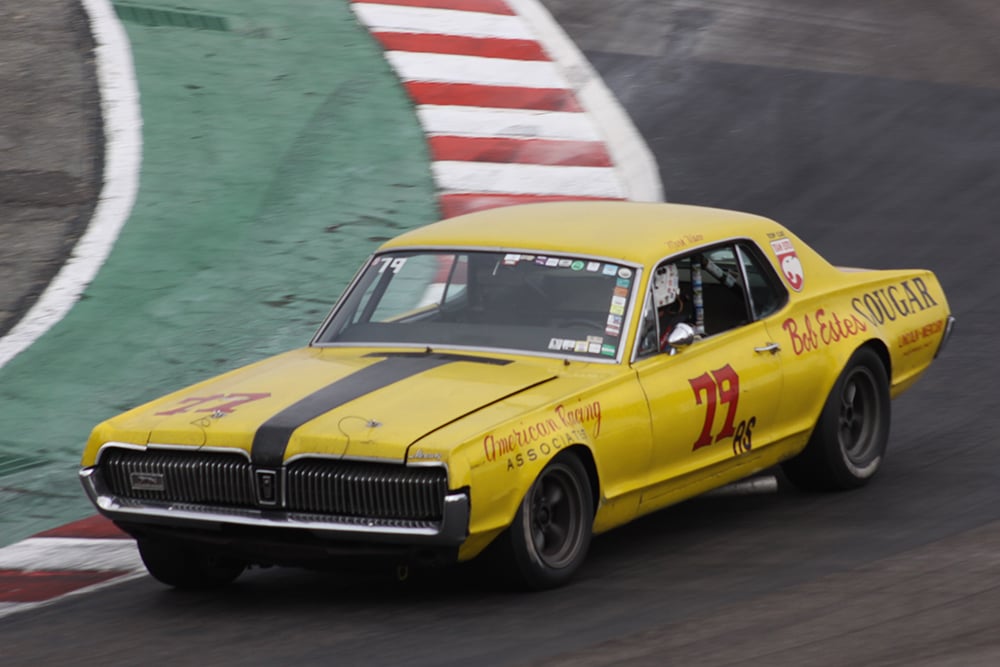 77 1967 yellow Cougar cork RF copy