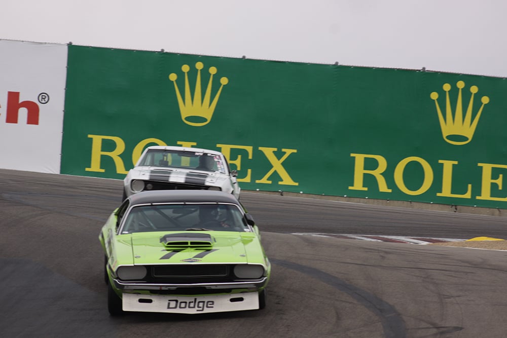 77 Dodge Challenger lime and white black Camaro cork RF copy