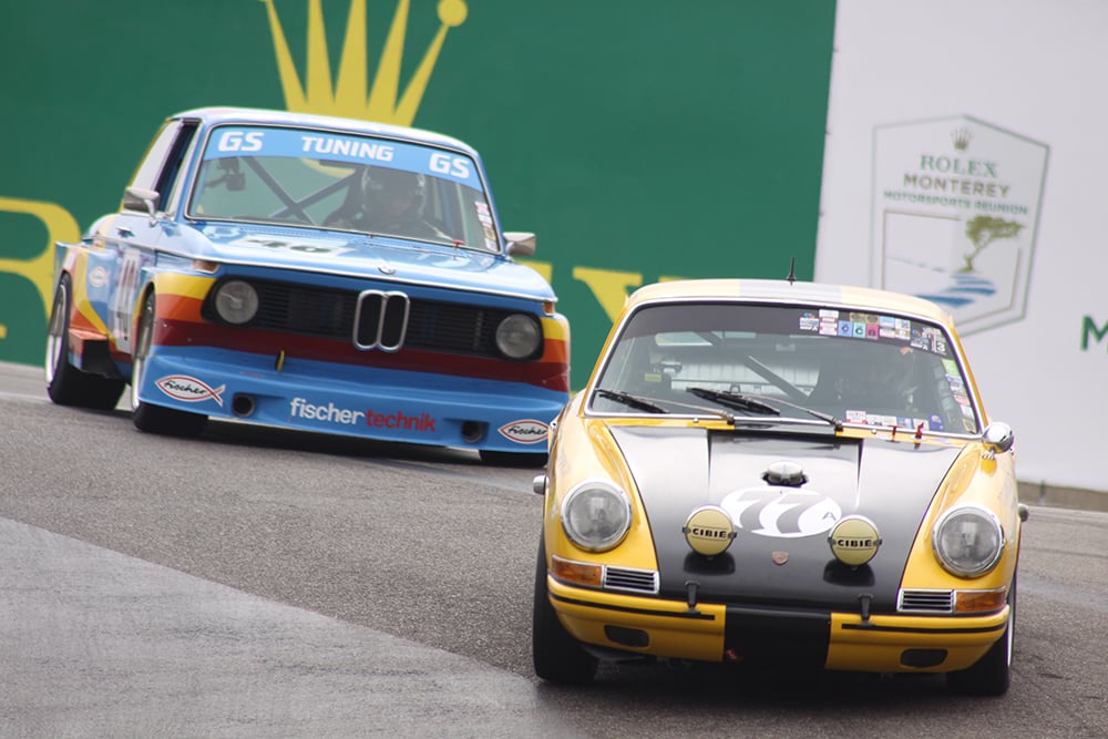 77 yellow black Porsche 48 blue BMW cork RF copy