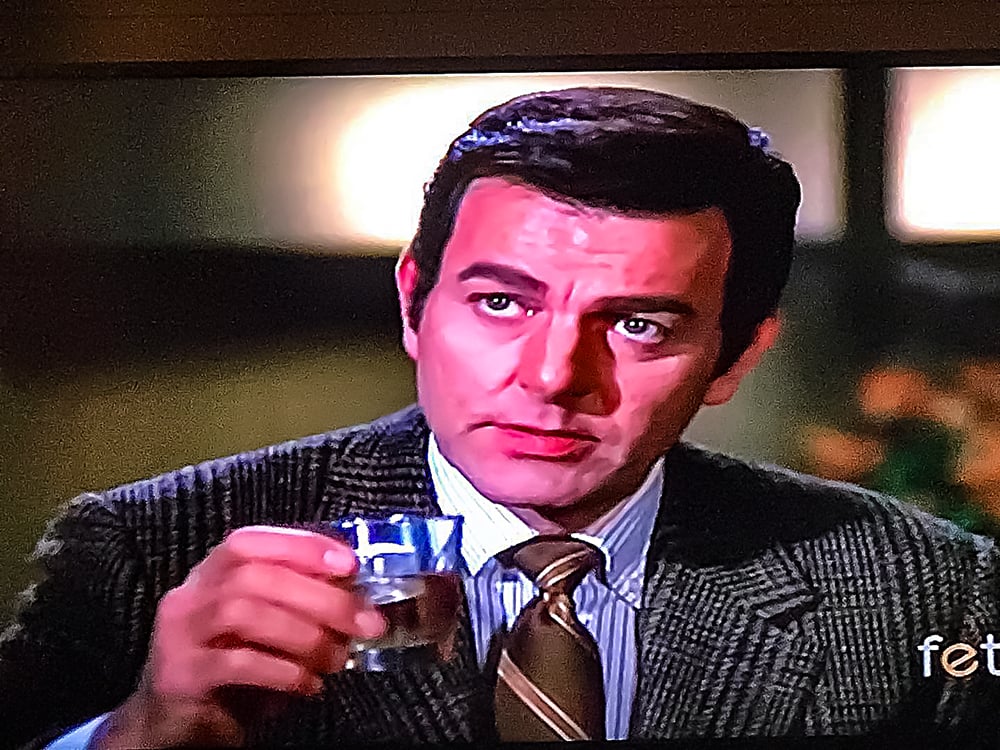 Actor Mike Connors as Joe Mannix PI back in the day