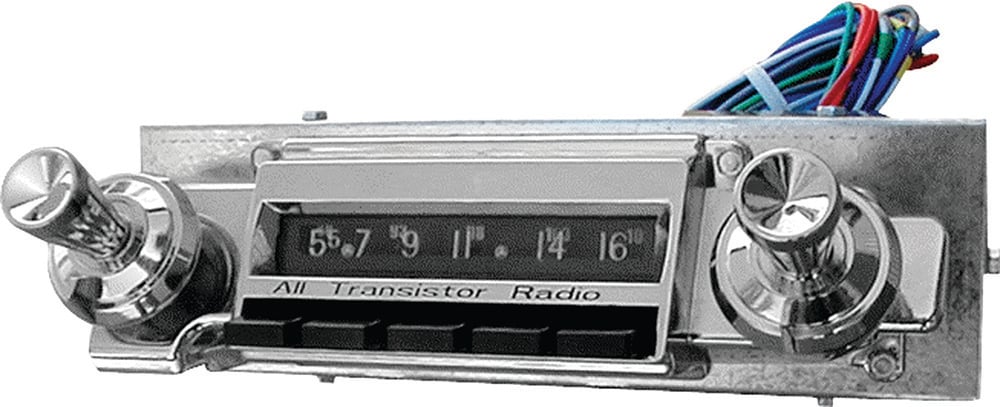 B99119 Antique Automobile Radio 1961-62 Chevrolet Full Size Bluetooth Reproduction Radio copy