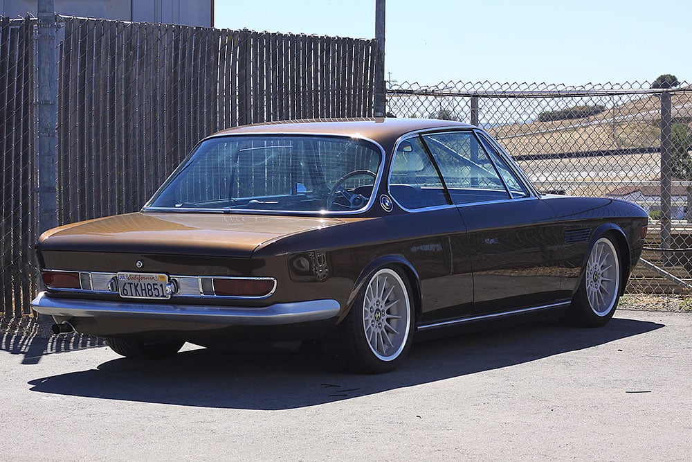 BMW 30 CSI street car rear