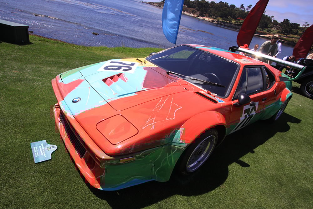 BMW M1 Andy Warhol art racecar