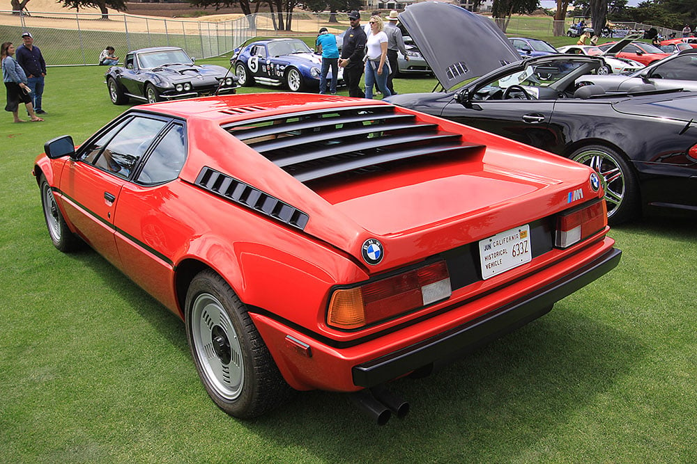 BMW M1 rear