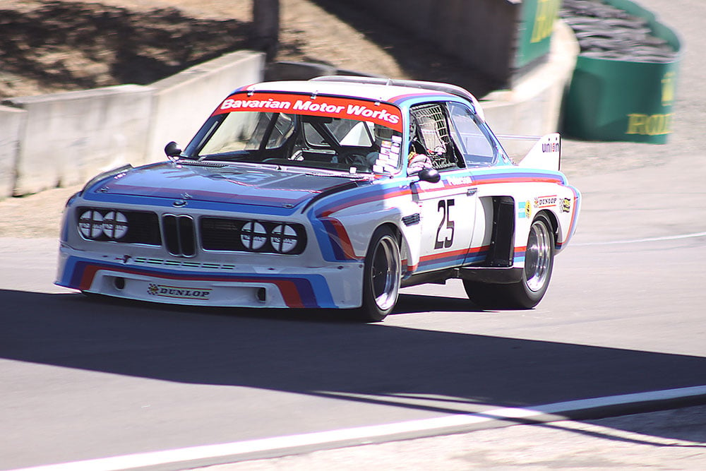 BMW white CSL