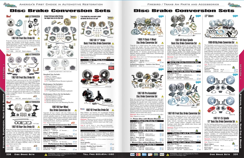 CI Firebird digital catalog disc brake conversions copy