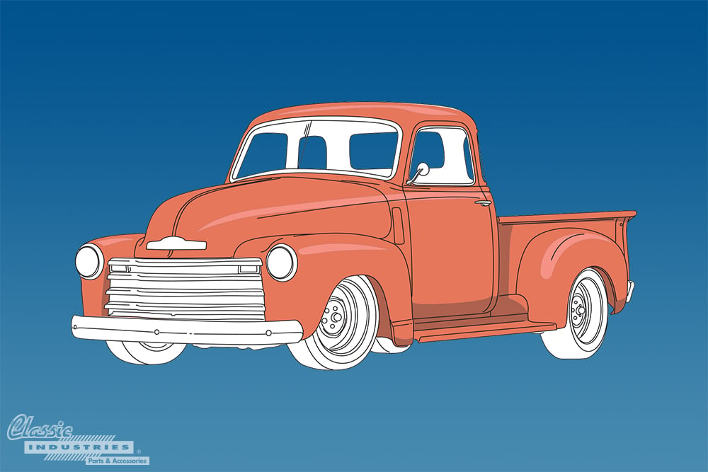 1947 1955 Advance Design Chevy truck generation 2