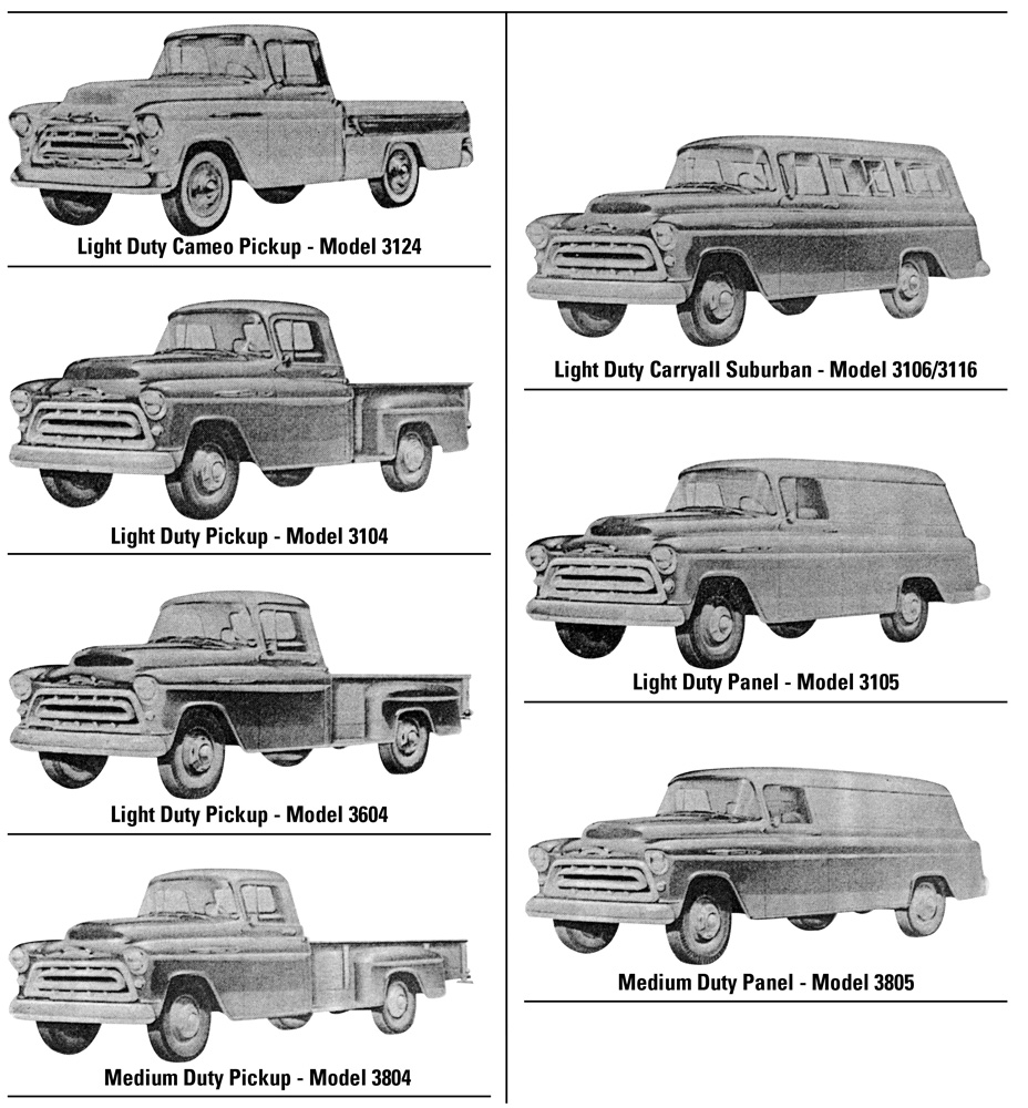 1959 Chevy Truck Sales Brochure 
