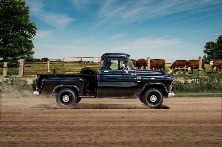 1955 1959 Task Force Chevy truck generation 1