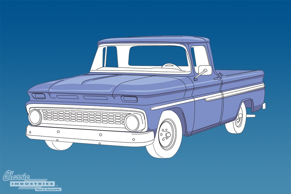 1960 1966 C K Series Chevy truck generation 2