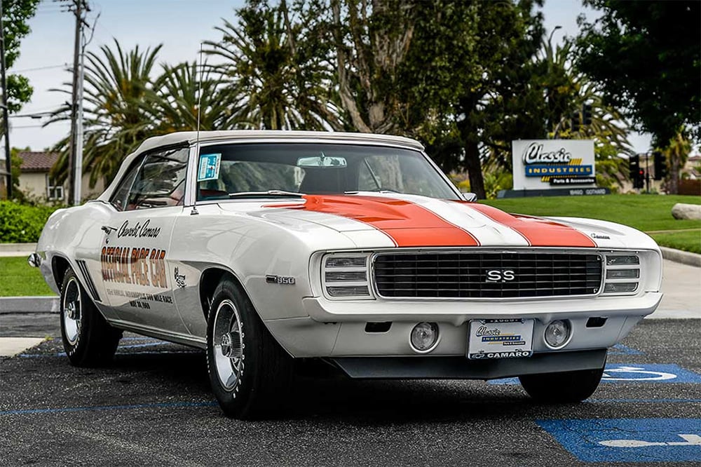 1969_Camaro_Pace_Car_restored