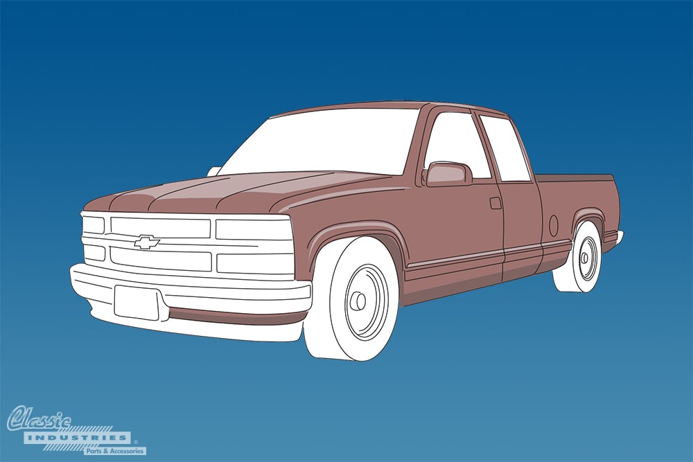 1988 1998 C K Series Chevy truck generation 2