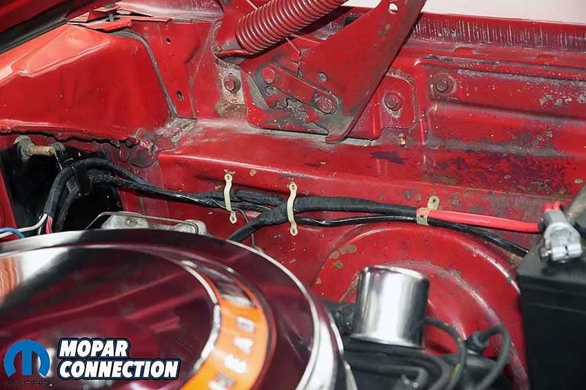 Mopar-Connection-1968-Road-Runner-battery-wiring-restoration-11