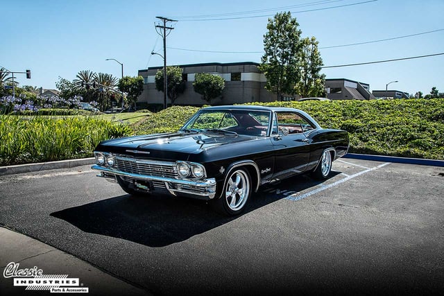 1965 Impala Ss - Obsidian & Chrome