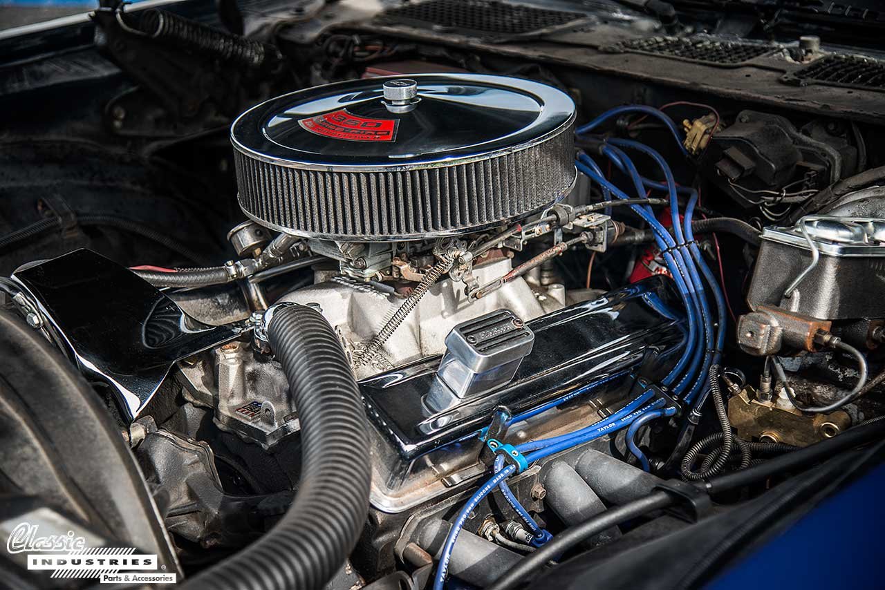 73-Camaro-Engine