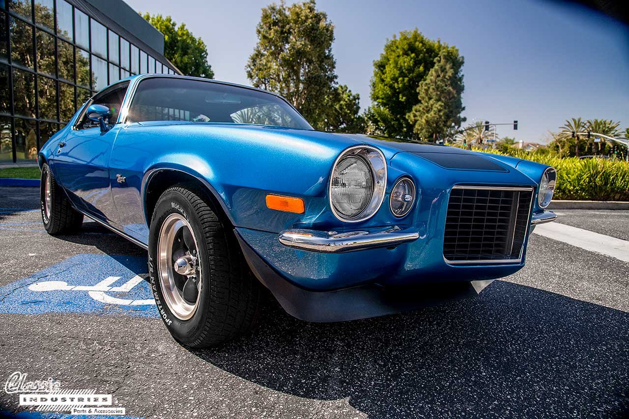 70-Camaro-Blue-BlkStripes_Fisheye