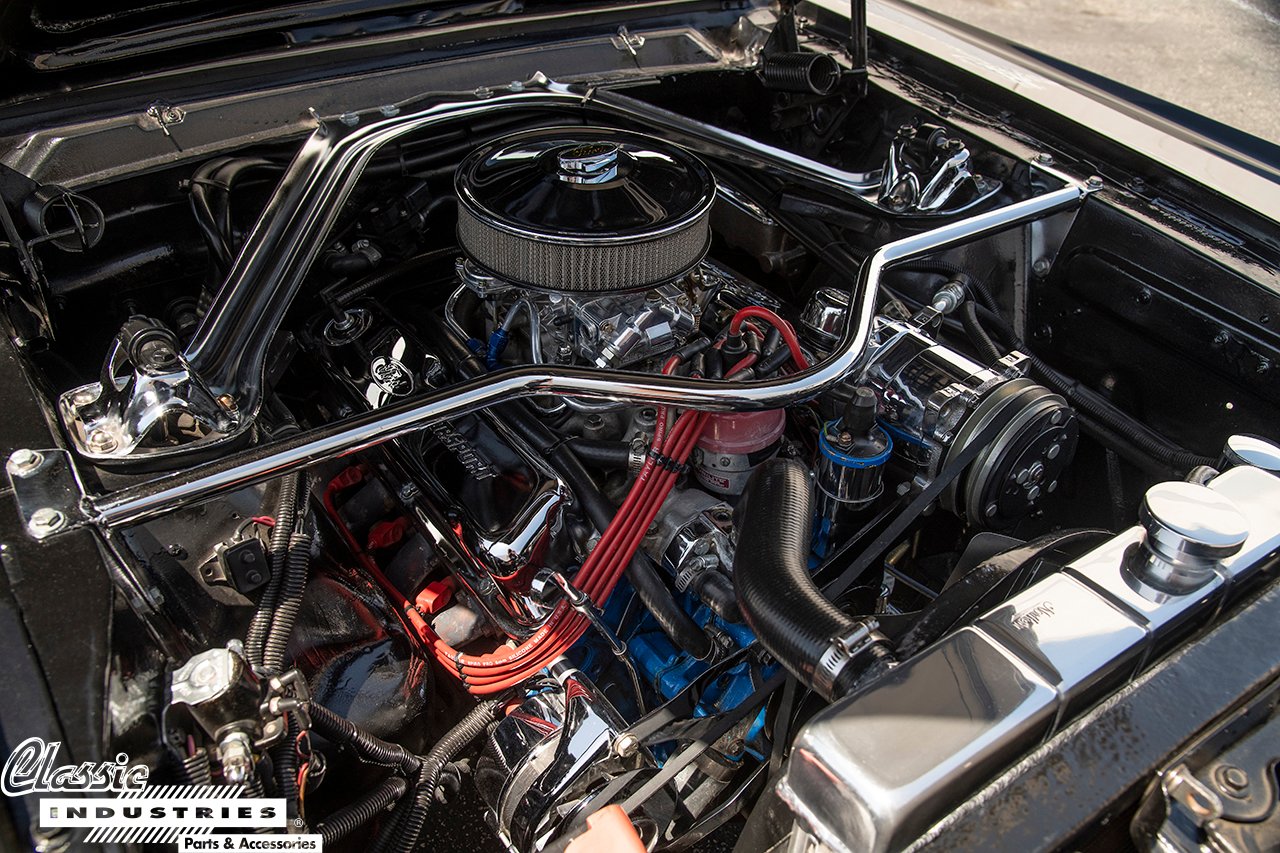 66MustangBLK_Engine