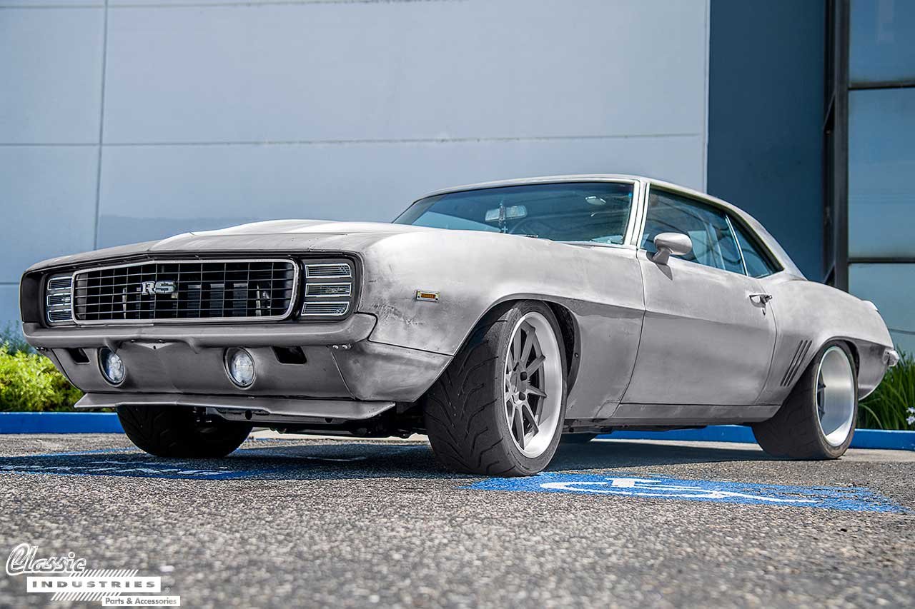 69-Camaro-Bare-Metal_LowFrontQuater