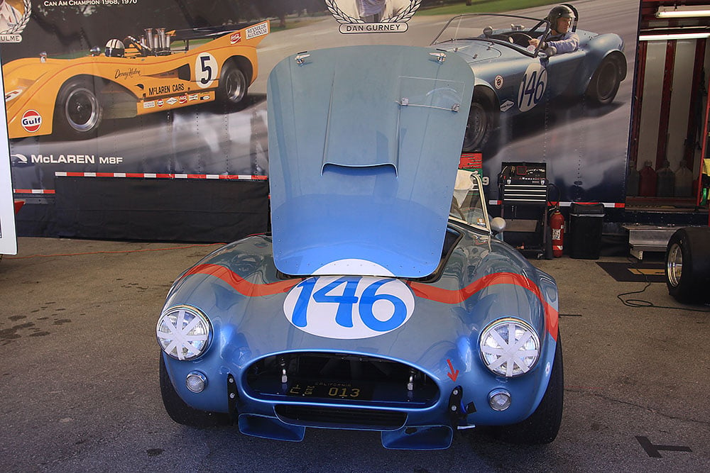 Cobra 146 Dan Gurney front