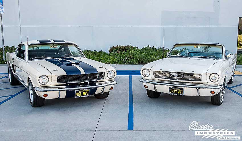 A Pair of '66 Ponies - Mustang Convertible & Shelby GT350 Tribute