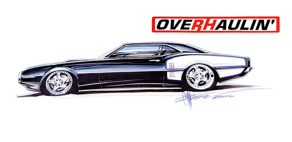 Firebird rendering Overhaulin Chip Foose