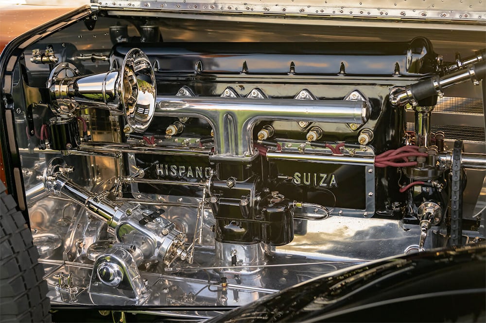 Hispano Suiza engine copy PBM