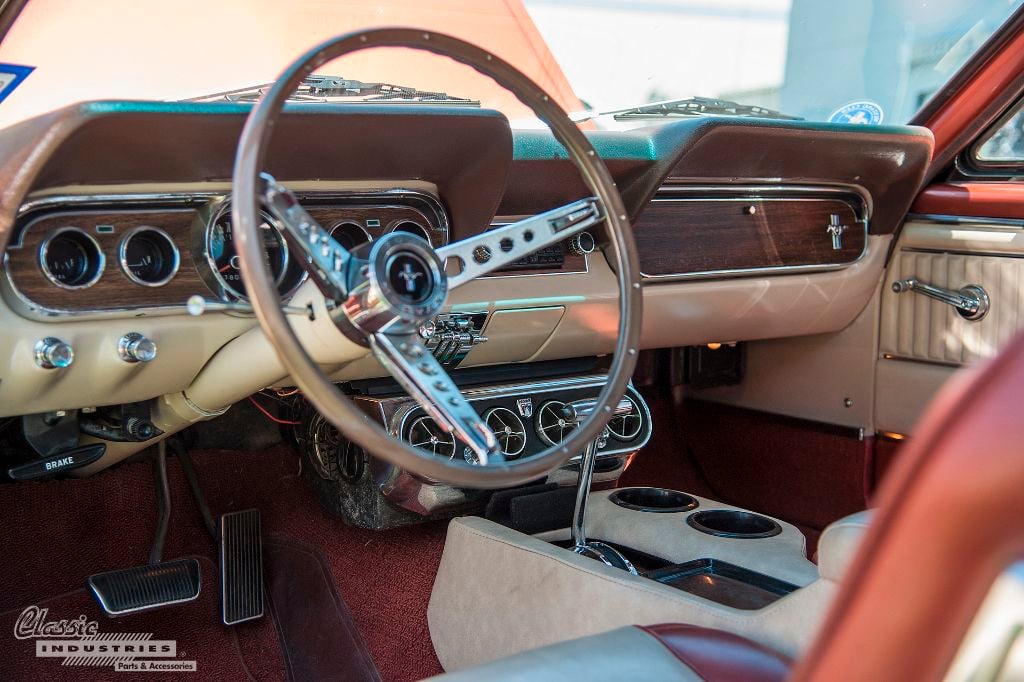 1966 Mustang convertible  Interior