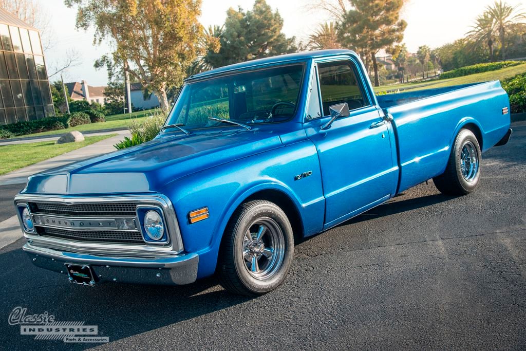 Restored Work Truck Blue 69 C10