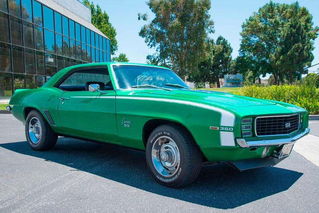 '69 Camaro RS/SS rally green