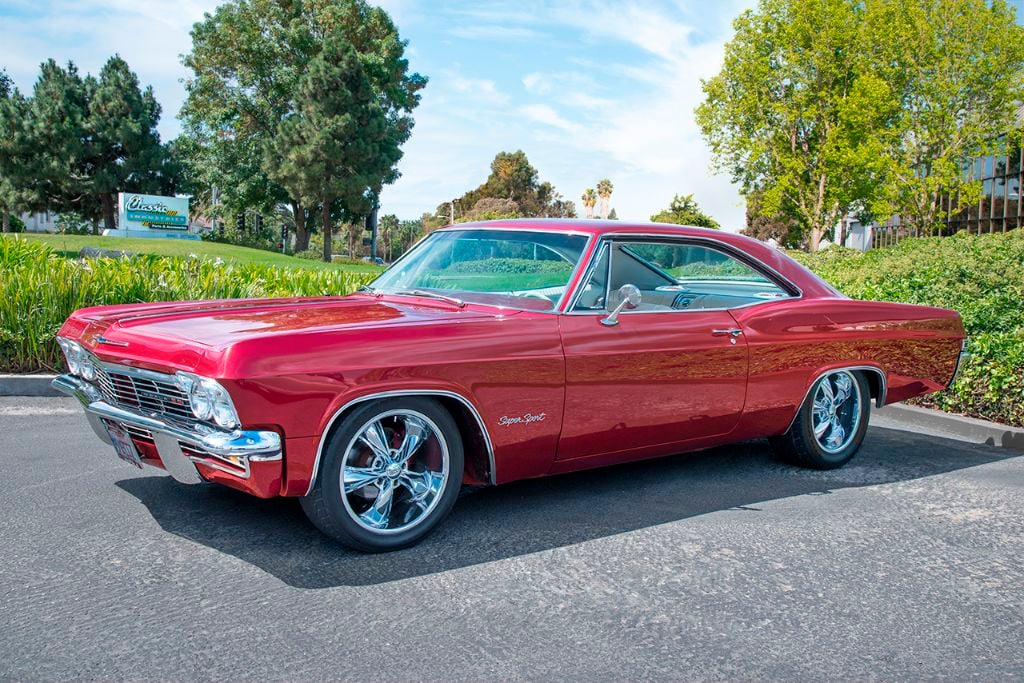 Maroon '65 Impala SS 1