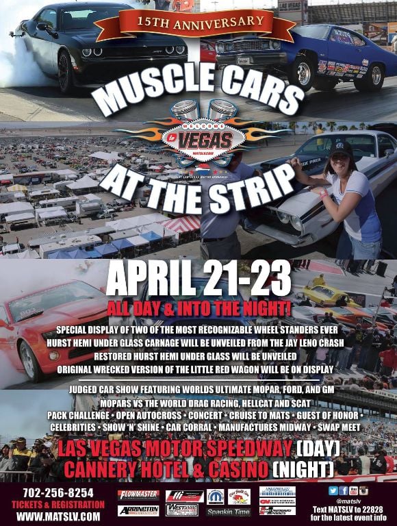 Muscle Cars at the Strip 2017 5