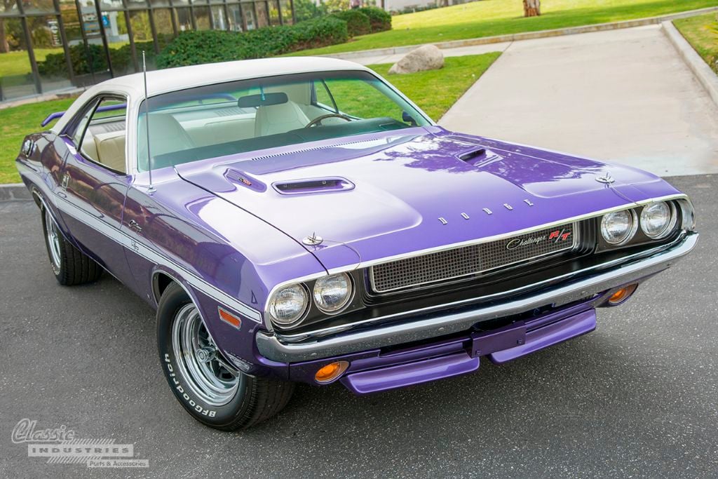 Purple 70 Challenger RT 1