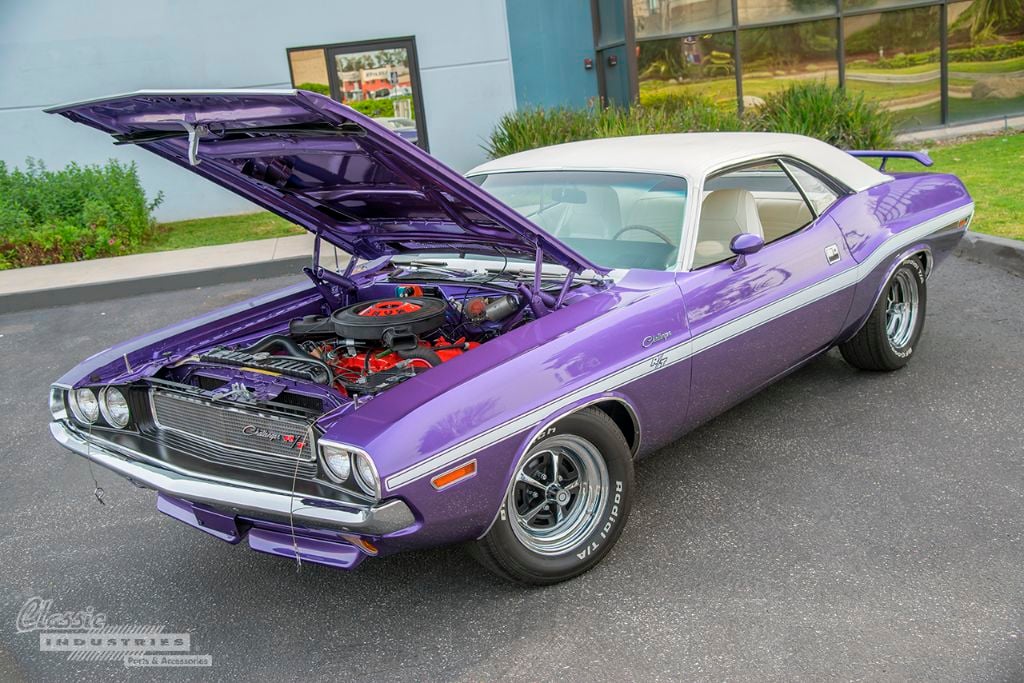 Purple 70 Challenger RT 3