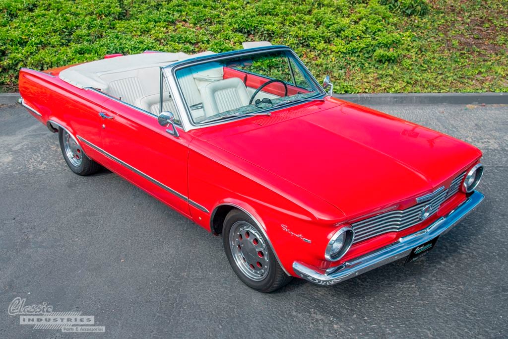 Red 64 Valiant convertible 01