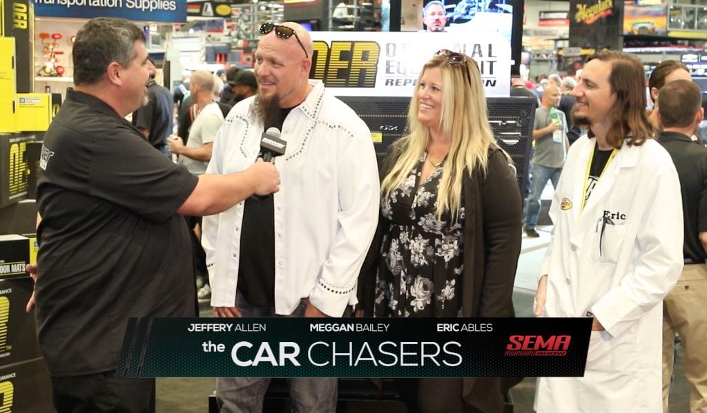 The Car Chasers at SEMA 2015 with Classic Industries