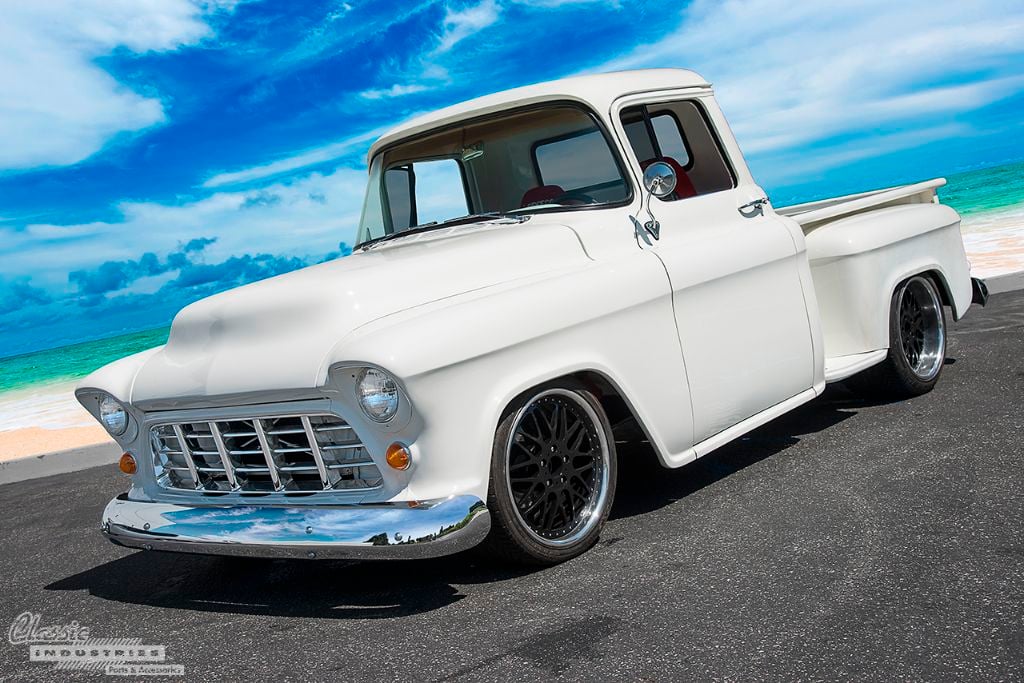 Restored 1955 Chevy Pickup - In Loving Memory