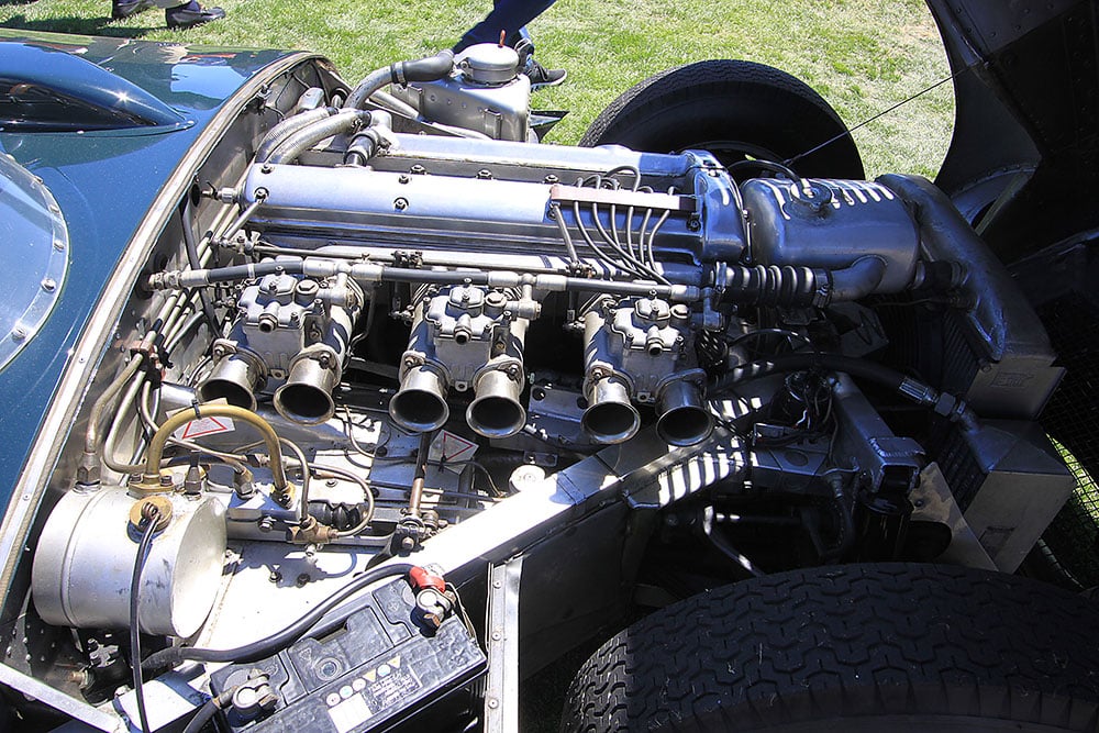 Jaguar D Type engine