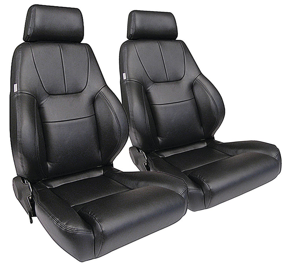 Procar Elite Lumbar Seat - RH - Black Vinyl Procar Elite Lumbar Seat - RH - Black Vinyl