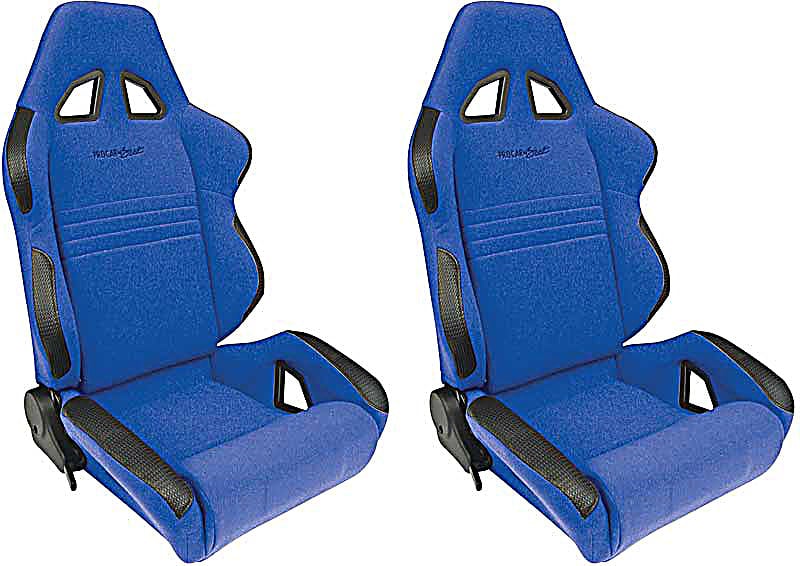 Kit_P817003BL Procar Rave Reclining Bucket Seats - Blue Velour copy