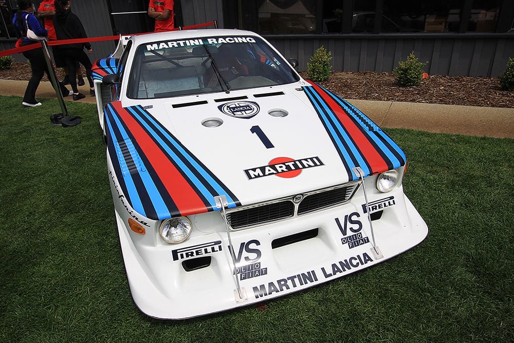 Lancia road race car