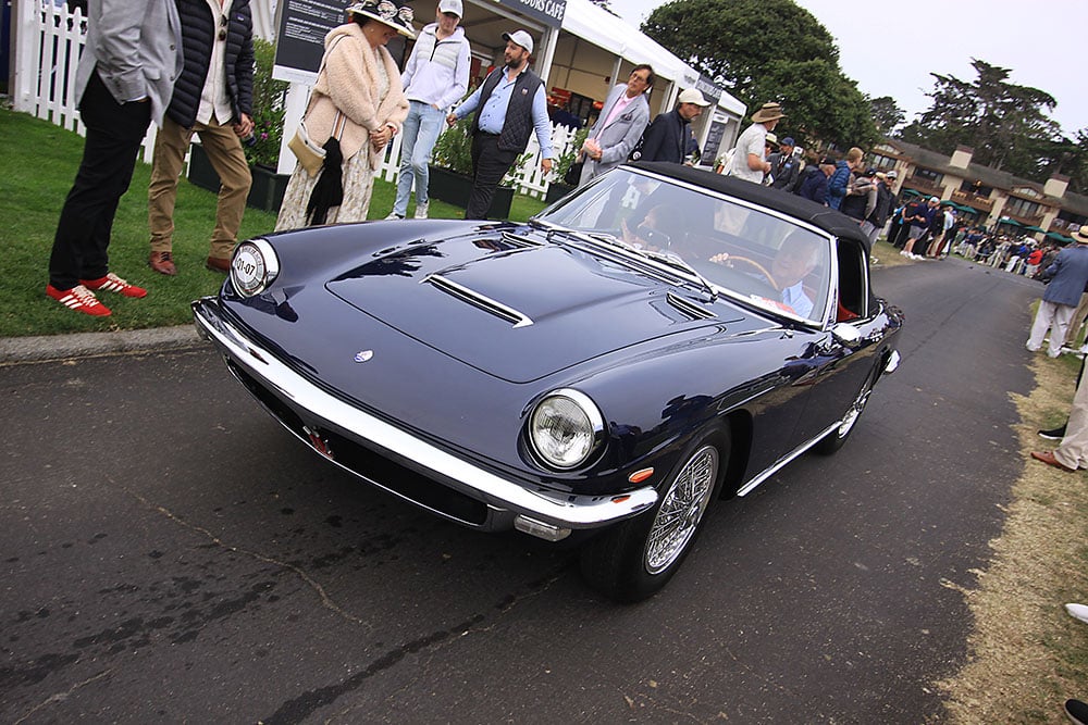 Maserati Mistral convertible dawn patrol