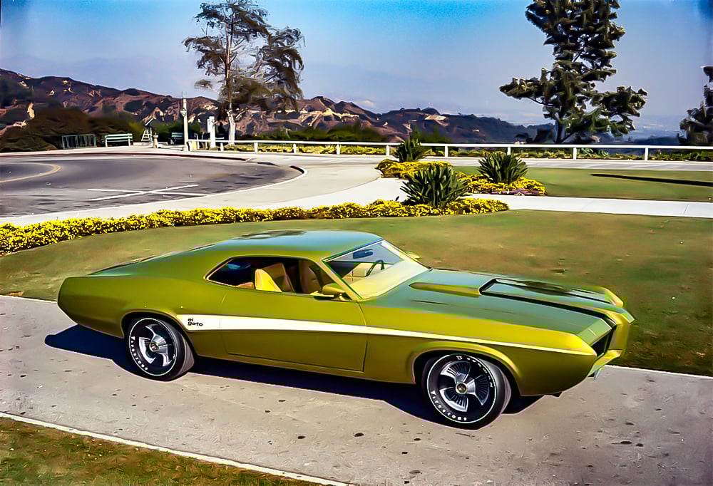 Mercury Cougar El Gato concept car copy 2