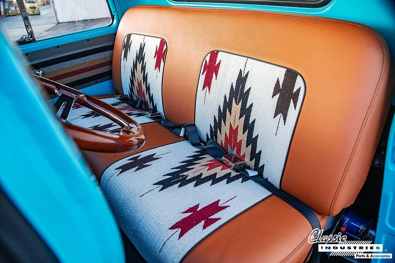 Mexican blanket seat