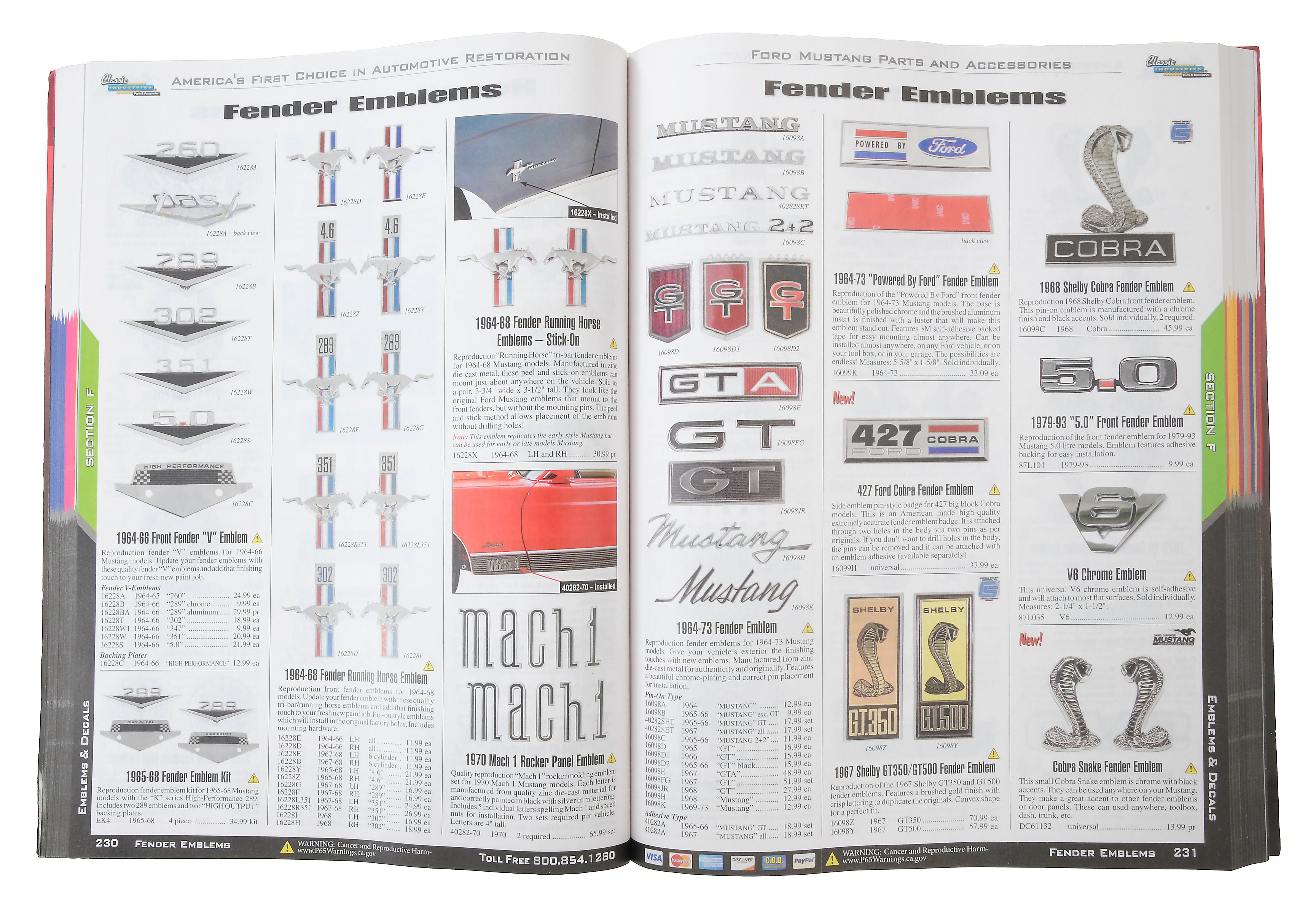 Classic Industries' 196404 Mustang Parts Catalog A Restorer's Dream