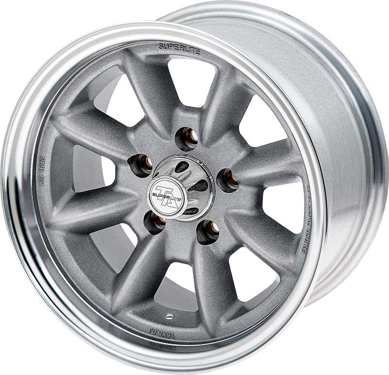 TA9158245_V4 1955-81 GM Cars - 17 x 9.5 Superlite Wheel (Aluminum) - Silver & Clear Powdercoat Finish copy