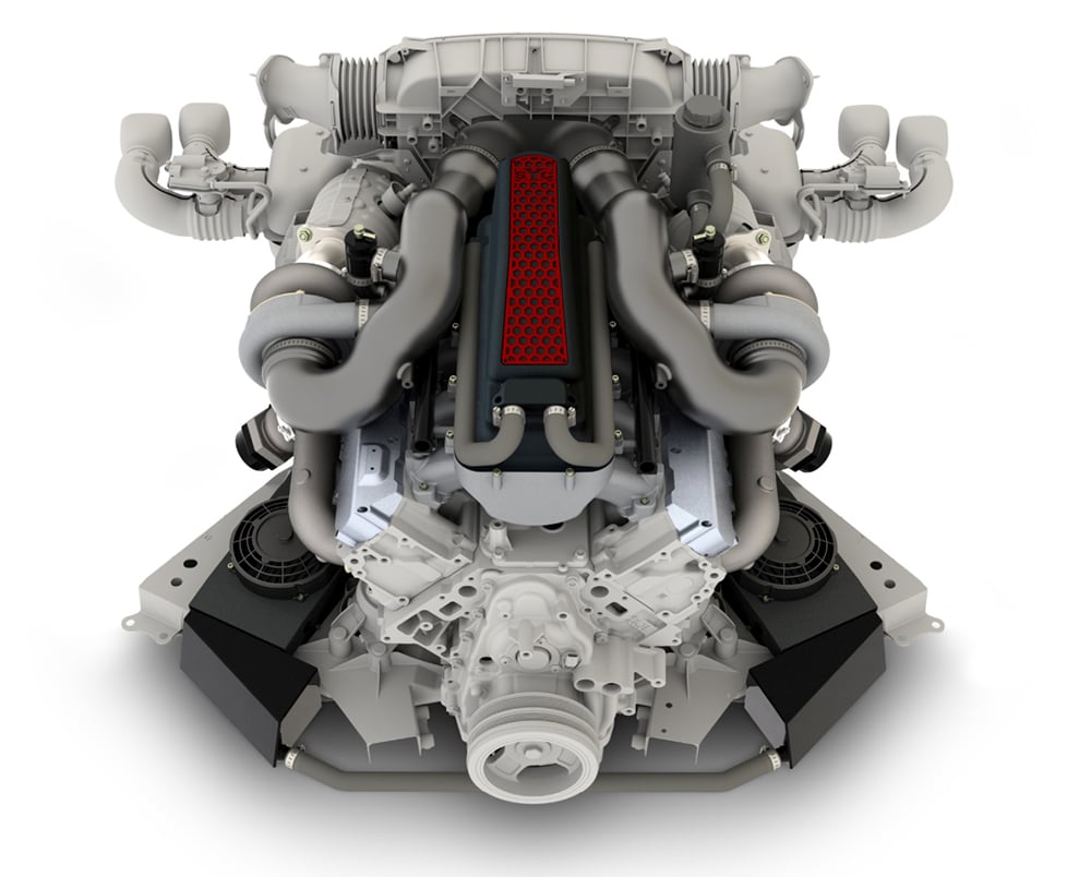 Yenko Corvette engine copy